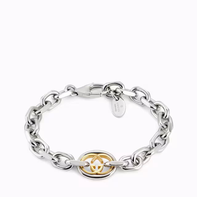 Gucci interlocking chain bracelet