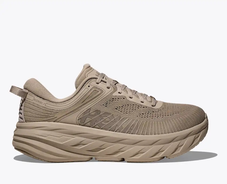 Hoka Bondi 7 Men's — Brown