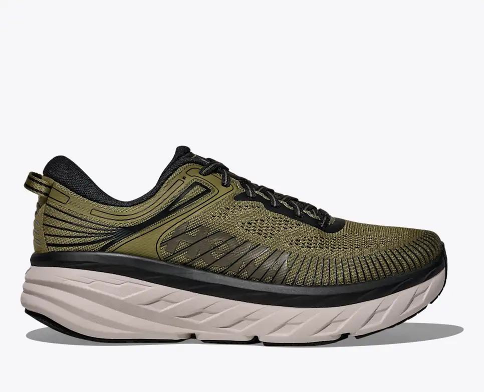 Hoka Bondi 7 Men's — Green