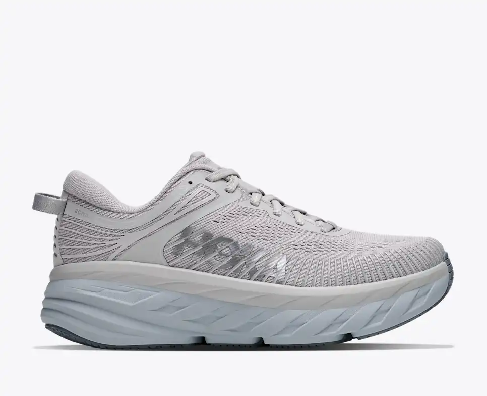 Hoka Bondi 7 Women's — Grey
