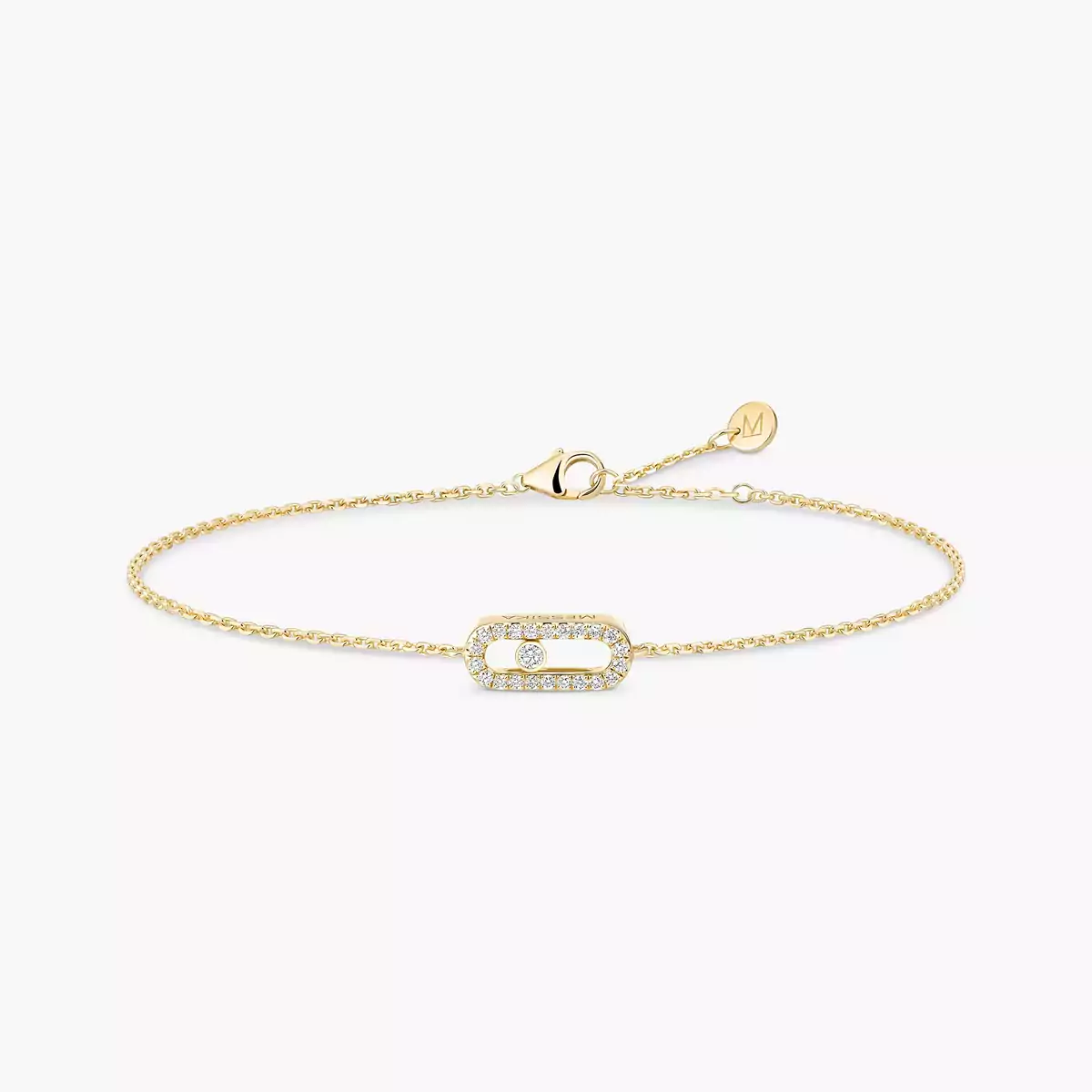 Messika Move Uno pavé bracelet, mini model