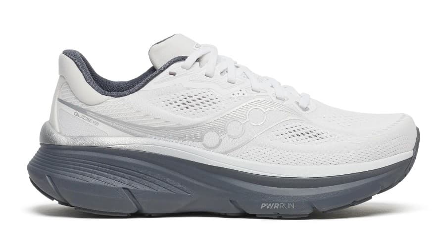 Saucony Guide 19 Men's — White Grey