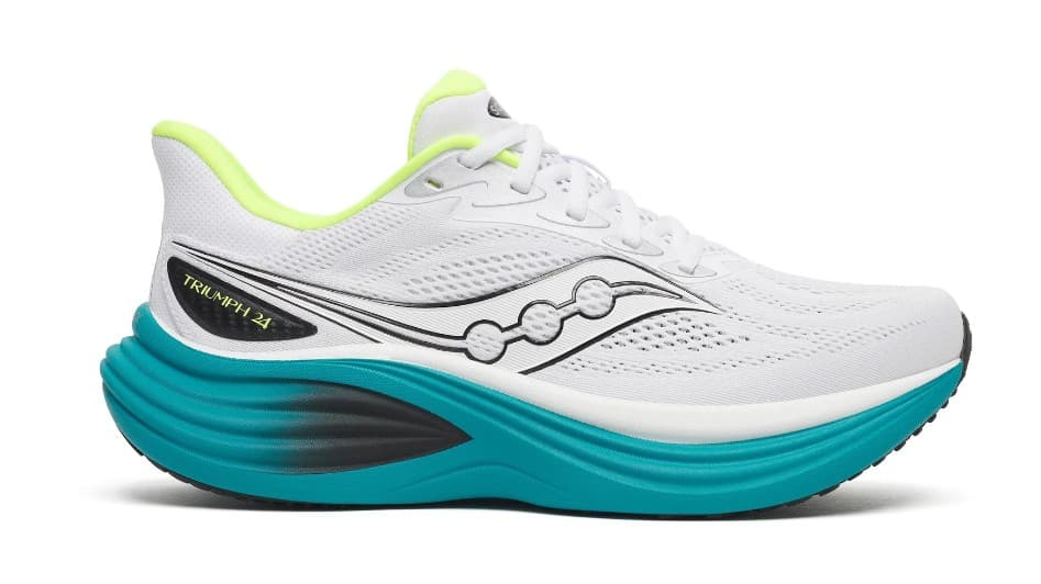 Saucony Triumph 24 Men's — White Blue